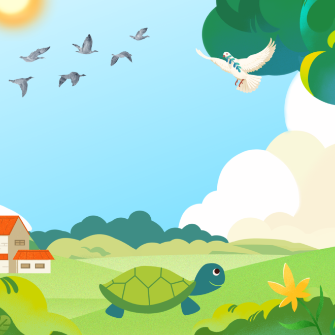 Tortoise and Bird