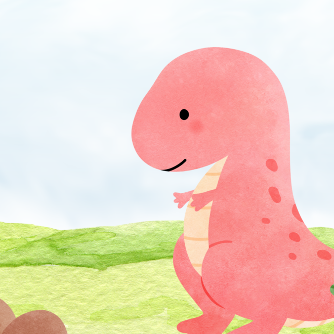 Timmy the T-Rex Learned to Be Brave