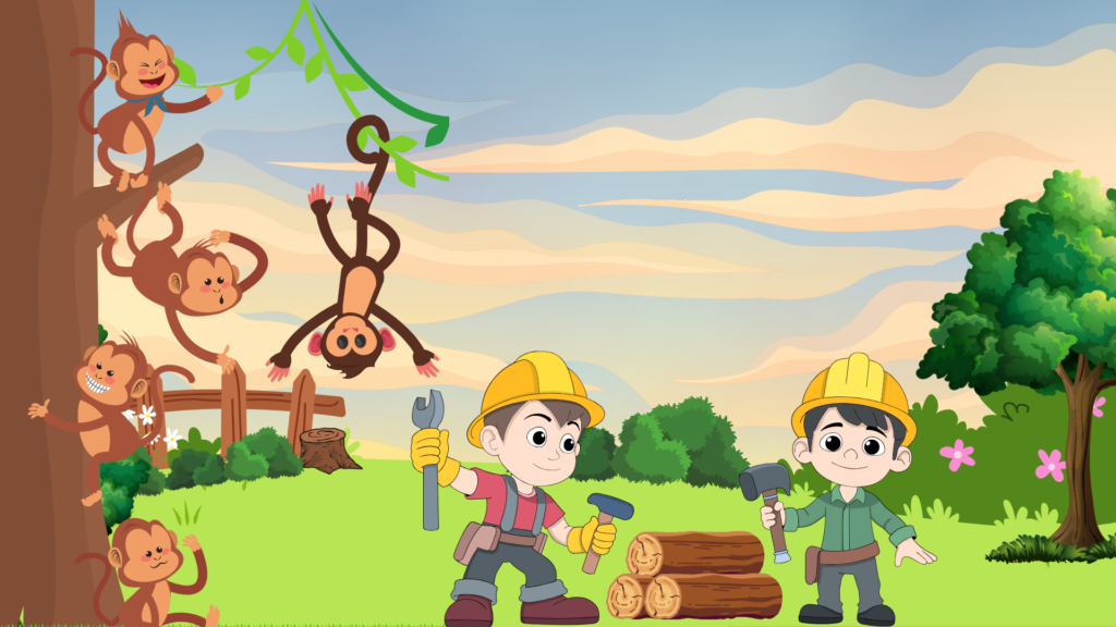 Naughty monkey (शरारती बंदर) 