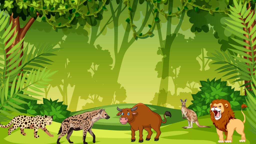 The striped hyena invites the bull to his birthday feast as part of a secret plan to hunt him.